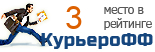 Компания Факел участвует в рейтинге курьерских служб доставки КурьероФФ.Ру